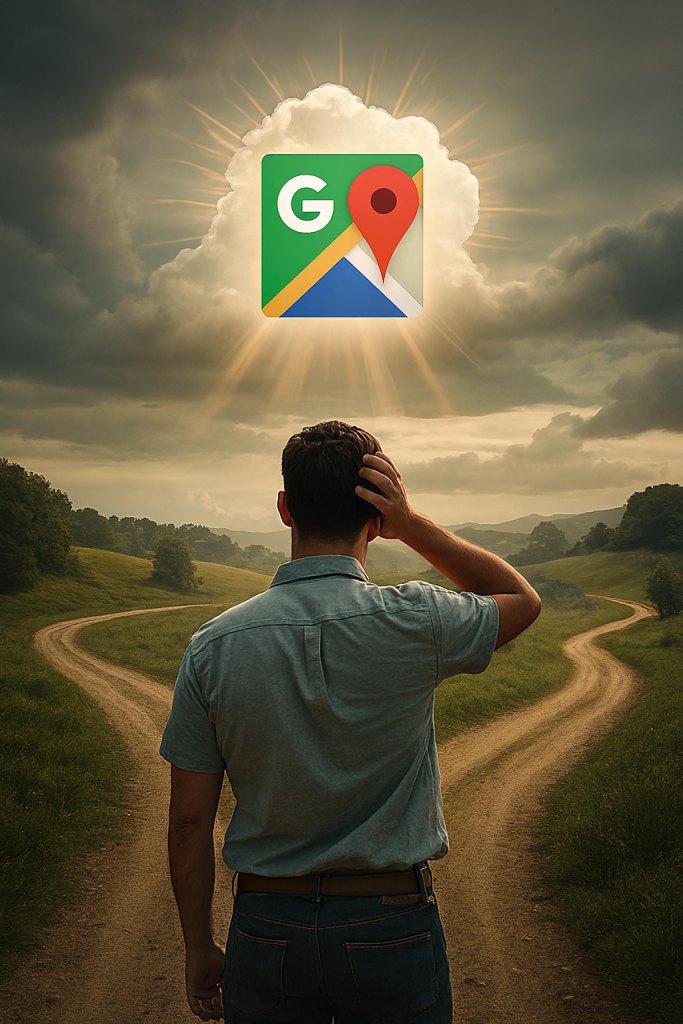Rerouting: Lessons on Life from Google Maps